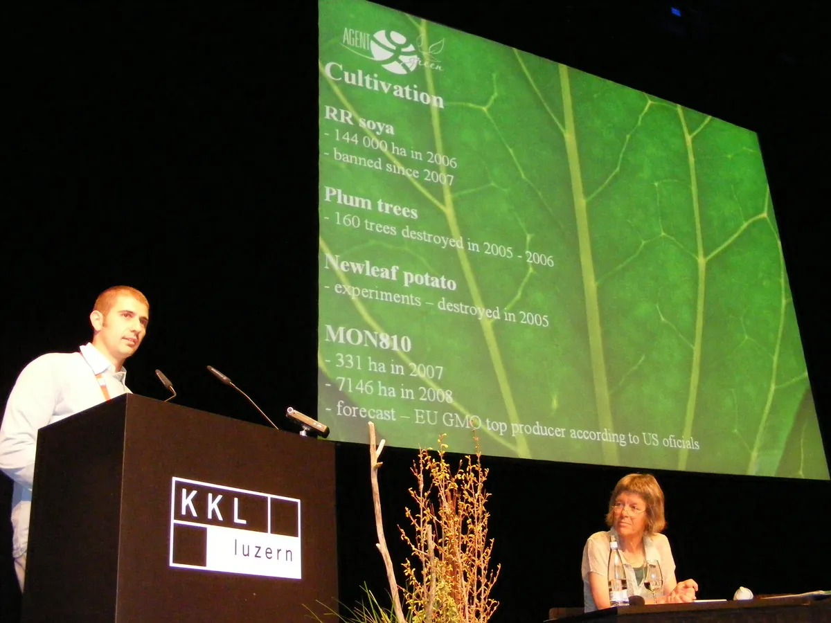 Agent Green la conferinta internationala „Zone libere de OMG”