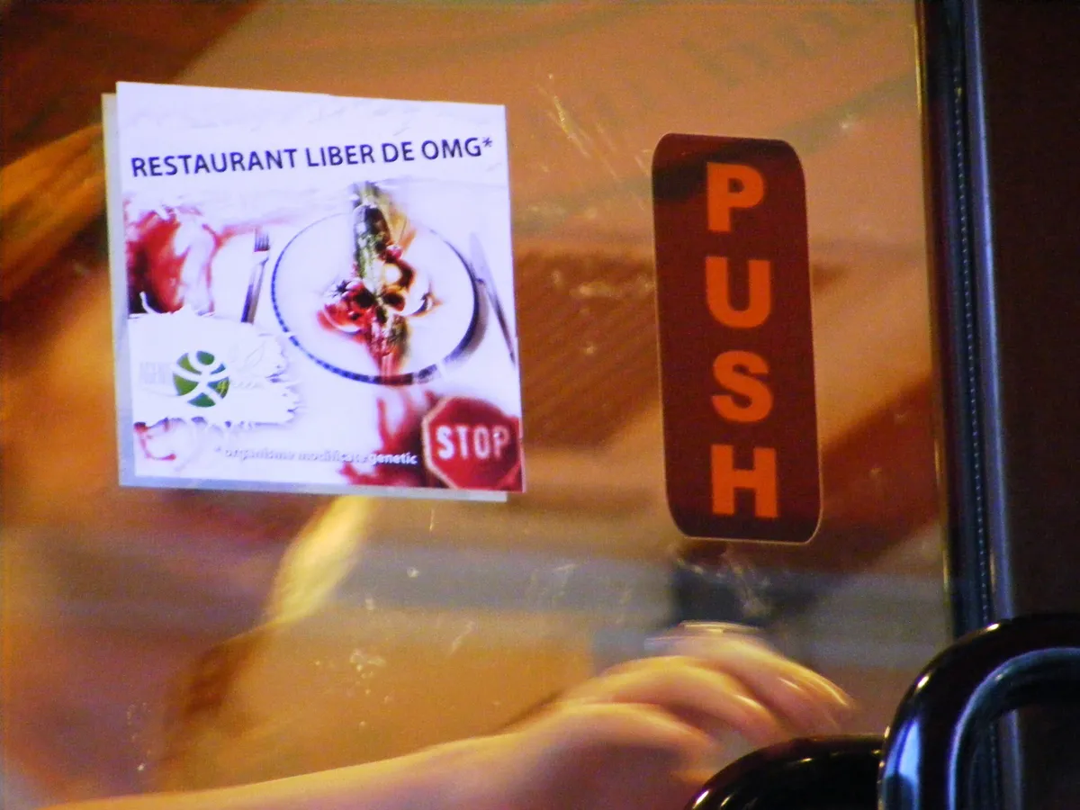 Agent Green marchează restaurantele libere de OMG