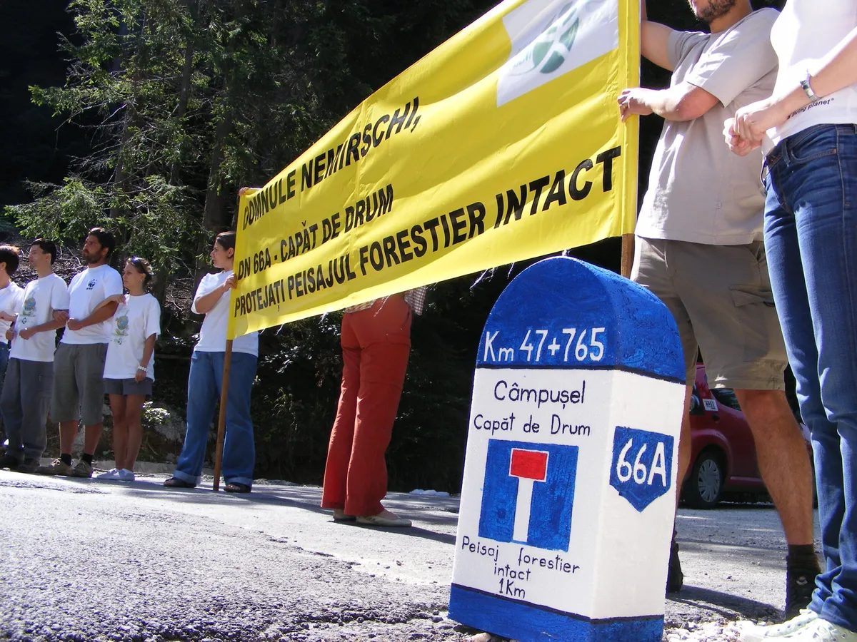 DN 66A primește acord ilegal de la Administrația Parcului Domogled