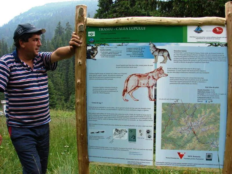 Agent Green și APNR inaugurează poteca tematică Calea Lupilor