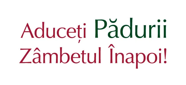 Lansarea proiectului ”Aduceți pădurii zâmbetul înapoi!"