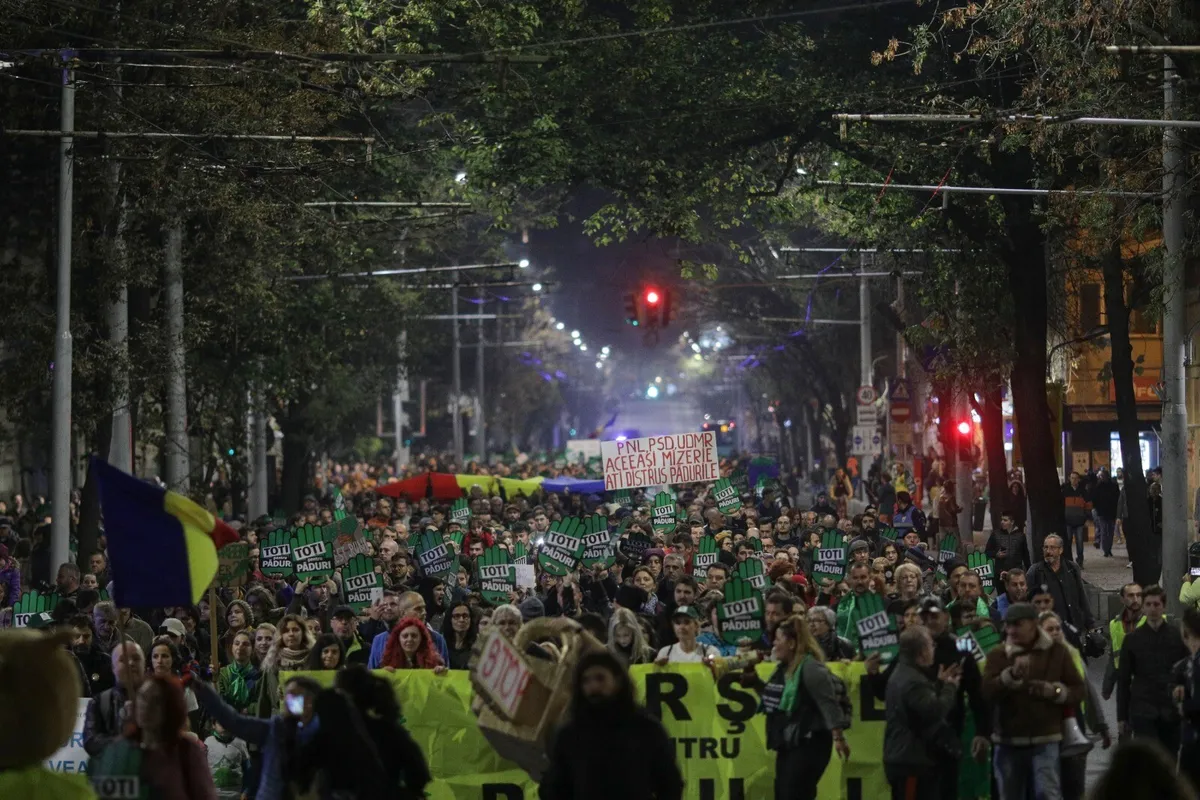 1 an de la Marșul pentru păduri. Lansarea SUMAL 2.0. – amânată de Guvern pentru a treia oară în ultimele 12 luni