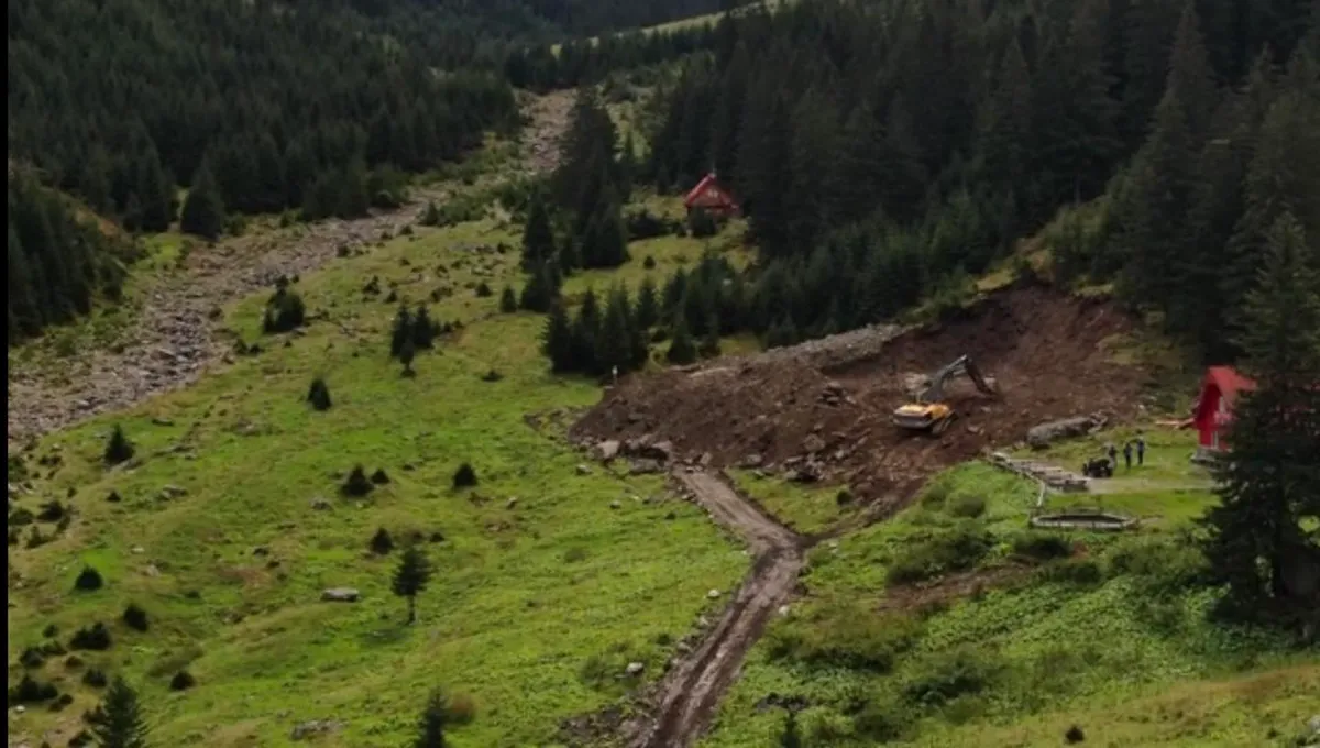 Preot construiește mănăstire și cabană pe Valea Sâmbetei din Munții Făgăraș