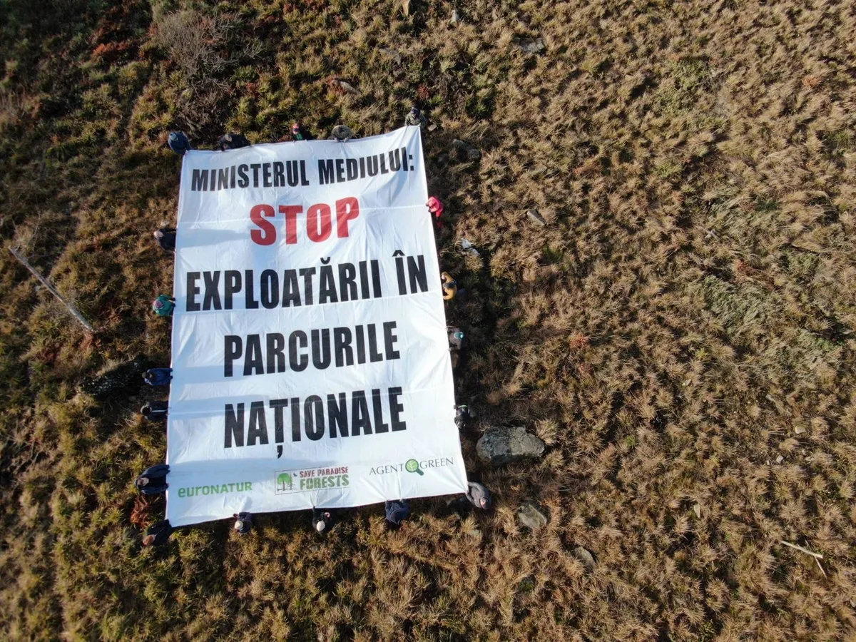 Protest în Semenic și la sediul administrației parcului național din Reșița