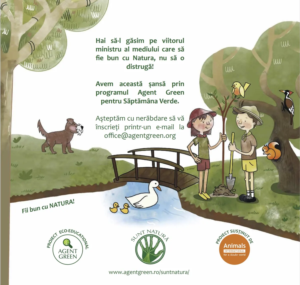 Agent Green sprijină programul Săptămâna Verde in perioada 27 februarie – 16 iunie 2023