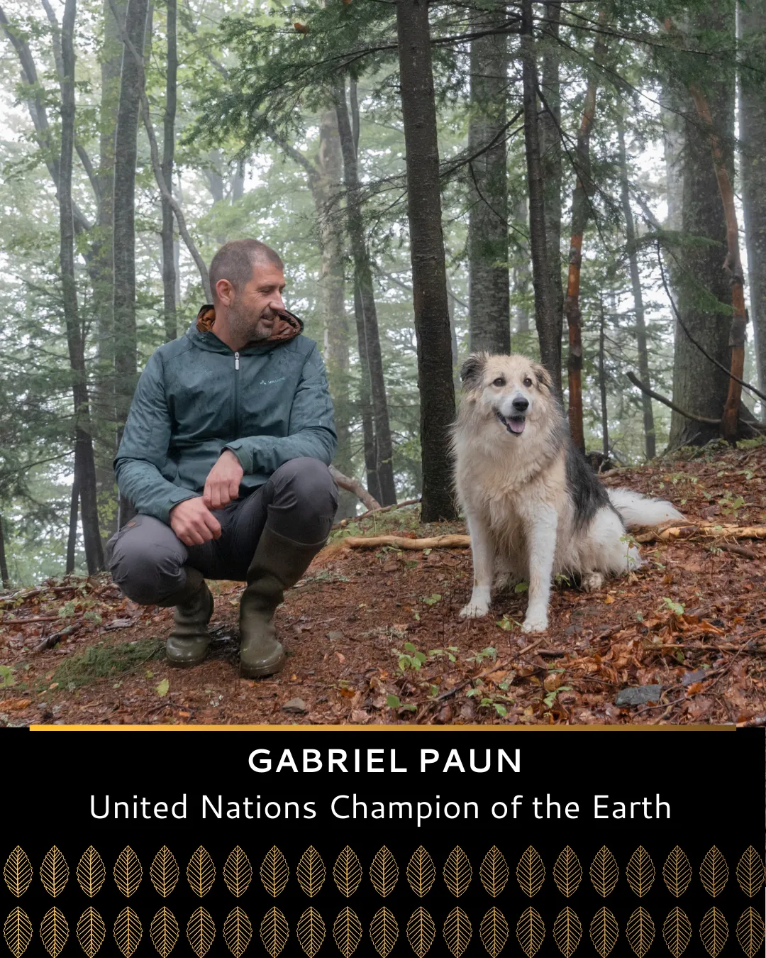 Gabriel Paun, founder of Agent Green, UN laureate of the „Champion of the World” prize